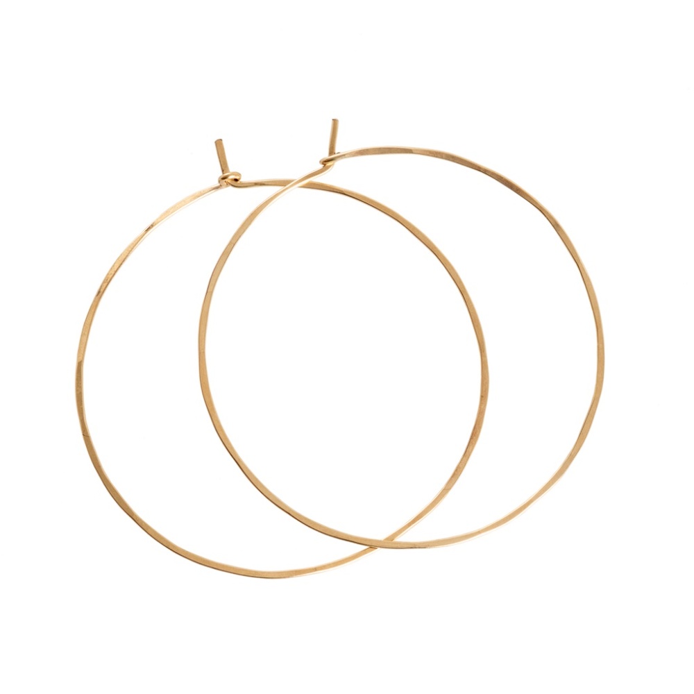 Hammered Hoops